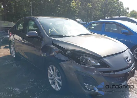 2010 Mazda Mazda3 S Sport из США, поврежденный, VIN JM1BL1S66A1192642
